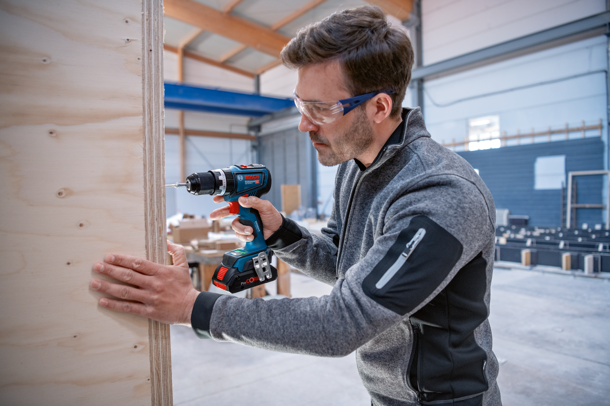 Bosch Professional GSB 18V-90 C (solo) Akülü Darbeli Delme Vidalama Makinesi - Resim 4