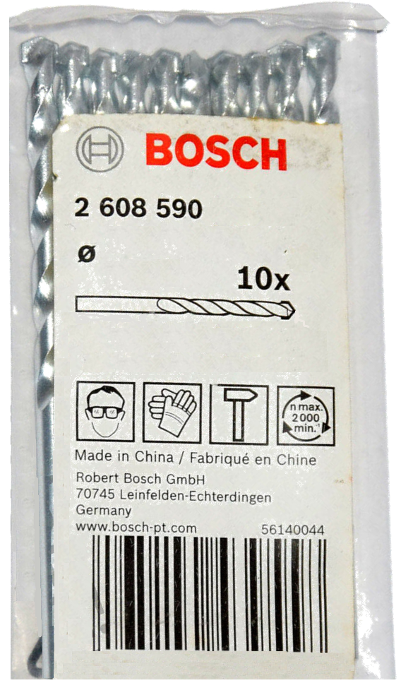 Bosch - cyl-1 Serisi, Beton Matkap Ucu 4*75 10'lu Paket - Resim 2