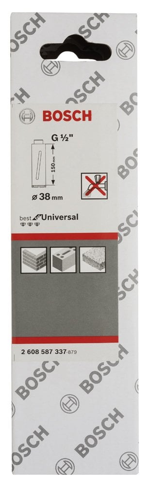 Bosch - Standard Seri G 1/2'' Girişli Kuru Karot Ucu 38*150 mm - Resim 2