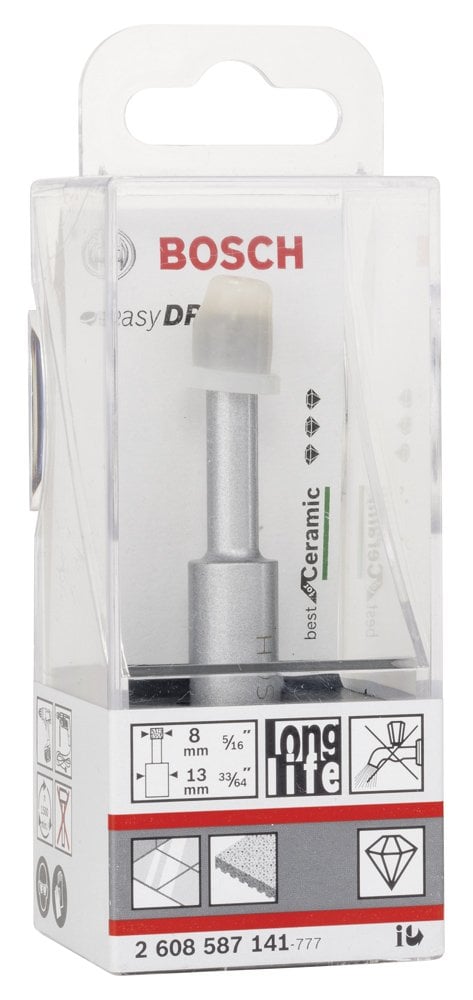 Bosch - Best Serisi, Matkap İçin Seramik Kuru Elmas Delici 8*33 mm - Resim 2