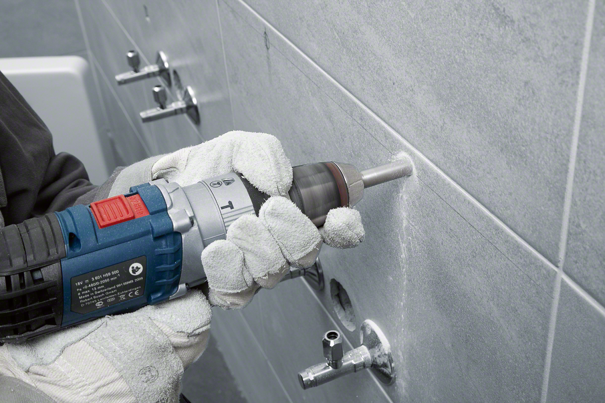 Bosch - Best Serisi, Matkap İçin Seramik Kuru Elmas Delici 6/8/10 mm 3 Parça Set - Resim 4