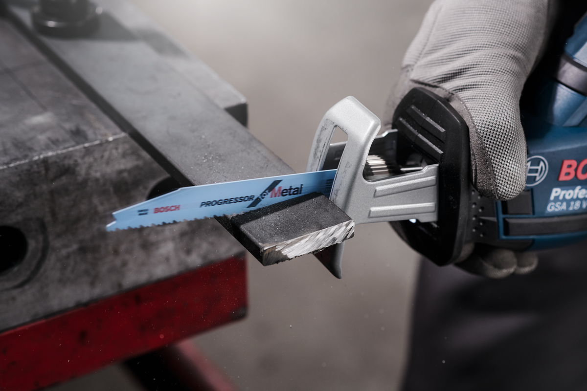 Bosch - Progressor Serisi Metal için Panter Testere Bıçağı S 123 XF - 5'li - Resim 4