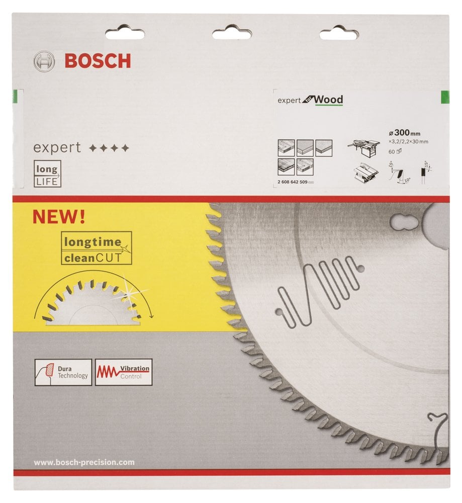 Bosch - Expert Serisi Ahşap için Daire Testere Bıçağı 300*30 mm 60 Diş - Resim 2