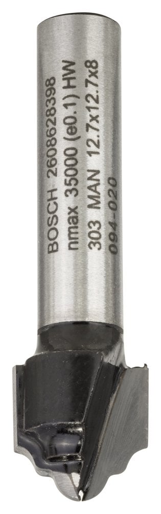 Bosch - Standard Seri Ahşap İçin Çift Oluklu Sert Metal Kenar Biçimlendirme Frezesi 8*12,7*46mm