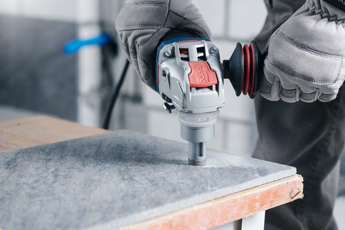 Bosch - X-LOCK - Best Serisi, Taşlama İçin Seramik Kuru Elmas Delici 75*35 mm - Resim 4