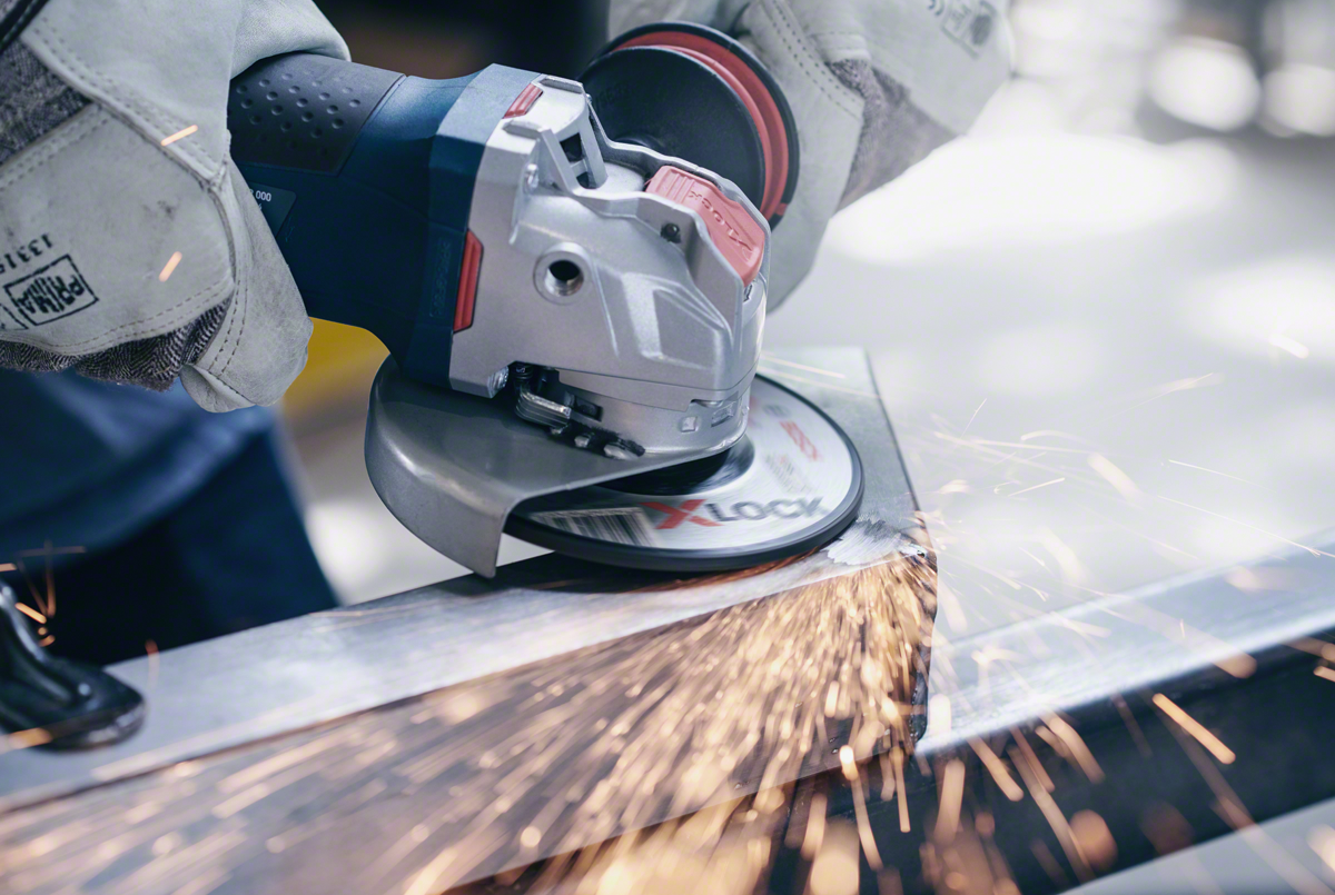 Bosch - X-LOCK - 115*6,0 mm Expert Serisi Bombeli Metal Taşlama Diski (Taş) - Resim 3