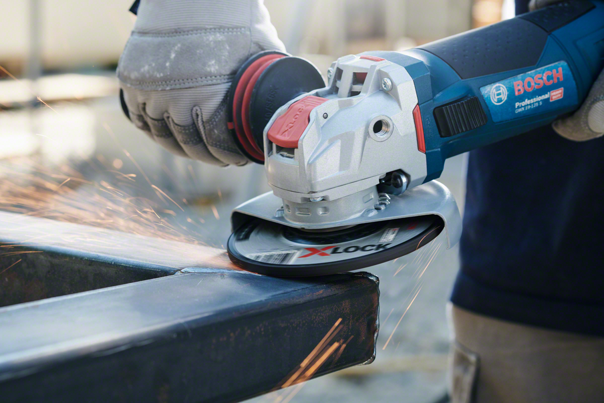 Bosch - X-LOCK - 115*6,0 mm Expert Serisi Bombeli Metal Taşlama Diski (Taş) - Resim 4